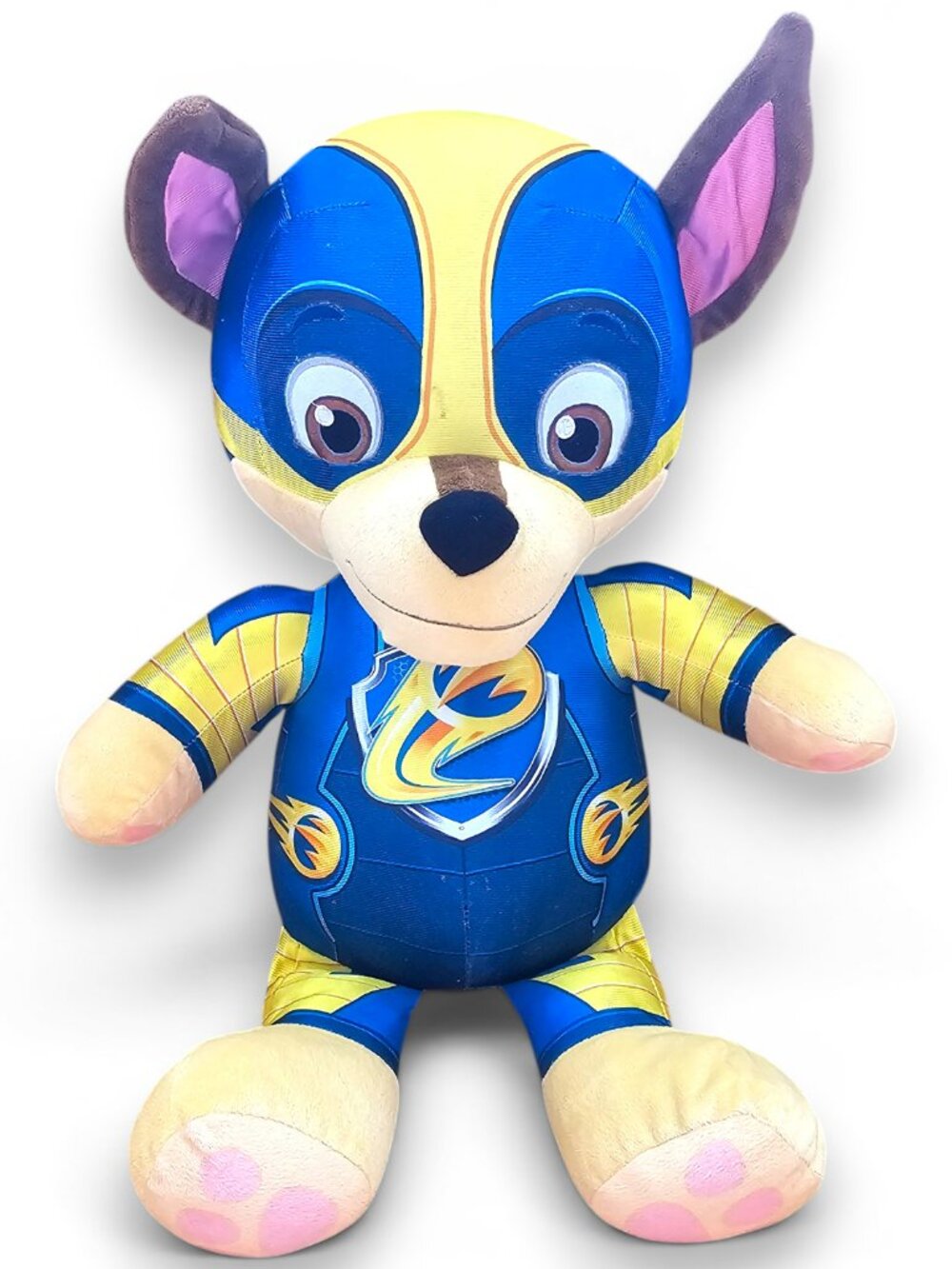 Spin Master Paw Patrol Chase Pillow Plush Stuffed Toy Mighty Pups 2017 20"